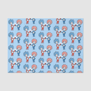 Dr. Seuss   Ding One Thing Two Patriotic Graphic Tissuepapier