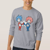Dr. Seuss | Ding One Thing Two Patriotic Graphic Trui (Voorkant)