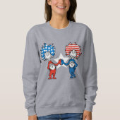 Dr. Seuss | Ding One Thing Two Patriotic Graphic Trui (Voorkant)