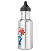 Dr. Seuss | Ding One Thing Two Patriotic Graphic Waterfles (Rechts)