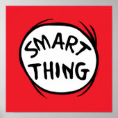 Dr. Seuss | Dingen 1 Dingen 2 - Smart Thing Poster (Voorkant)