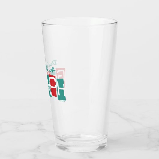 Dr. Seuss | Don't be a Grinch Glas (Links)