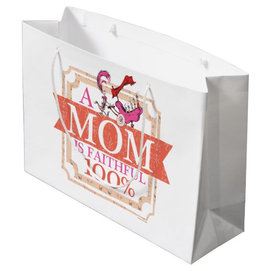 Dr. Seuss | Een moeder is trouw 100% Groot Cadeauzakje (Achterkant Gekanteld)