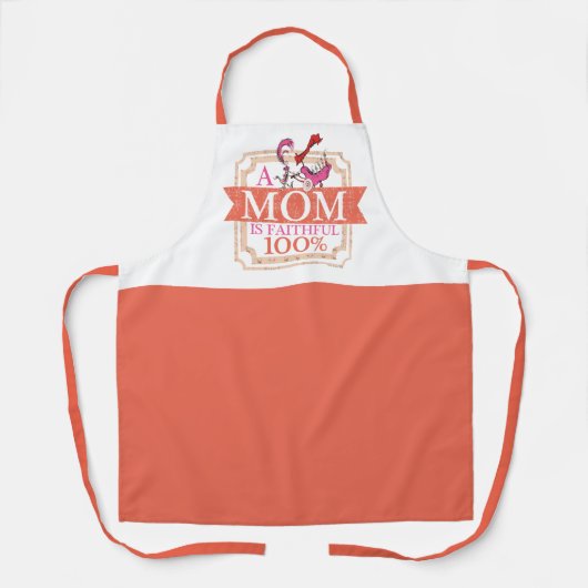 Dr. Seuss | Een moeder is trouw 100% Schort (Voorkant)