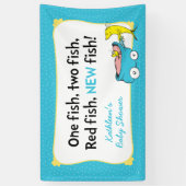 Dr. Seuss | Eén Vis - Jongens Baby Shower Spandoek (Verticaal)
