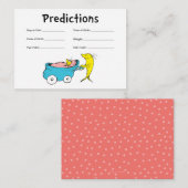 Dr. Seuss | Een Vis - Meisje Baby voorspellingen Informatiekaartje (Voorkant / Achterkant)