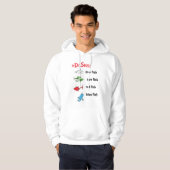 Dr. Seuss| Eén vis twee vis - Hoodie (Voorkant volledig)