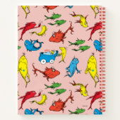 Dr. Seuss | Één Vis Twee Vis Patroon Tekening Notitieboek (Achterkant)