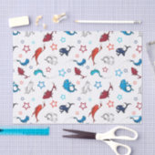 Dr. Seuss | één vis twee vis ster patroon Tissuepapier (Craft)