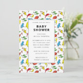 Dr. Seuss - Een vis, twee vissen | BABY SHOWER Kaart (Staand voorkant)