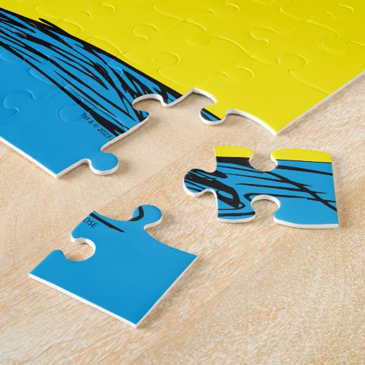 Dr. Seuss | een vis twee vissen Legpuzzel (Zijkant)