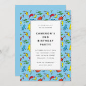 Dr. Seuss - Een vis, twee vissen | Verjaardag kind Kaart (Voorkant / Achterkant)