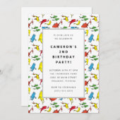 Dr. Seuss - Een vis, twee vissen | Verjaardag kind Kaart (Voorkant / Achterkant)