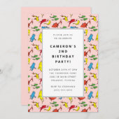 Dr. Seuss - Een vis, twee vissen | Verjaardag kind Kaart (Voorkant / Achterkant)