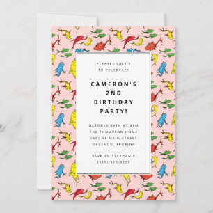 Dr. Seuss - Een vis, twee vissen Verjaardag kind Kaart