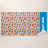 Dr. Seuss | Eén vissoort van twee Strandlaken (Voorkant)