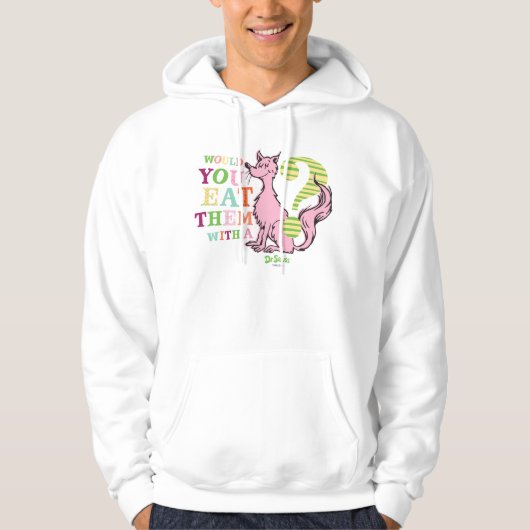 Dr. Seuss| Eet je ze met een vos? Hoodie (Voorkant)
