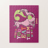 Dr. Seuss | Eet je ze met een vos? Legpuzzel (Verticaal)