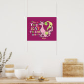 Dr. Seuss | Eet je ze met een vos? Poster (Keuken)