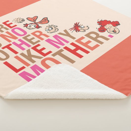 Dr. Seuss | Er is geen ander zoals mijn moeder Sherpa Deken (3/4)