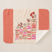 Dr. Seuss | Er is geen ander zoals mijn moeder Sherpa Deken (Voorkant (horizontaal))