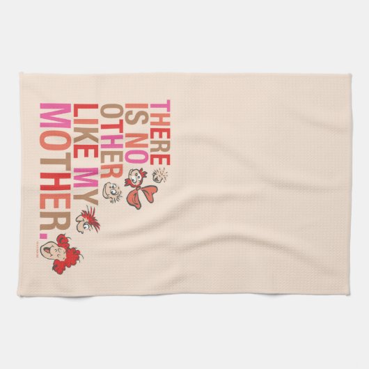 Dr. Seuss | Er is geen ander zoals mijn moeder Theedoek (Horizontaal)
