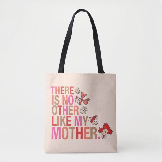 Dr. Seuss | Er is niemand anders zoals mijn moeder Tote Bag (Voorkant)