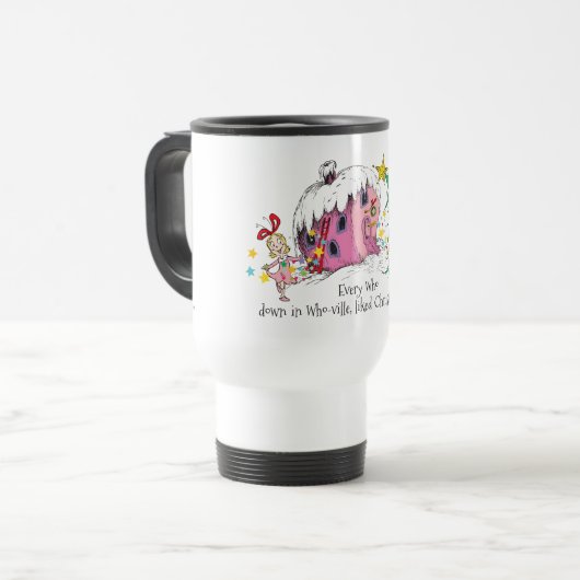 Dr. Seuss Every Who in Who-ville, liked Christma Reisbeker (Voorkant links)