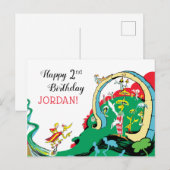 Dr. Seuss | Fijne verjaardag voor jou! Briefkaart (Voorkant / Achterkant)