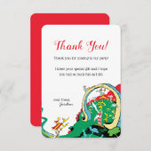 Dr. Seuss | Fijne verjaardag voor u - Dank u wel Bedankkaart (Voorkant / Achterkant)