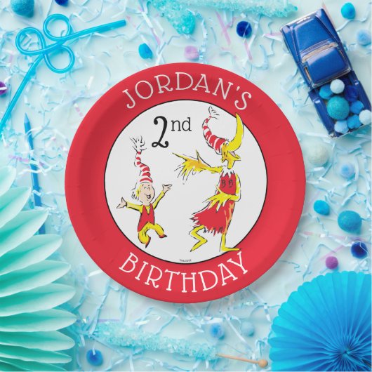 Dr. Seuss | Fijne verjaardag voor u Papieren Bordje (Feest)