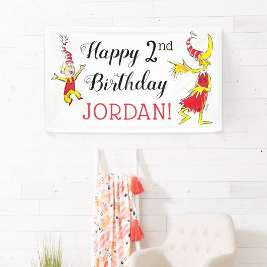 Dr. Seuss | Fijne verjaardag voor u Spandoek (Insitu)