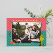 Dr. Seuss | filmserie Folie Feestdagenkaart (Staand Voorkant)