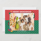 Dr. Seuss | Fotovakantie-Kaart van de Grinch-famil Kaart (Voorkant)