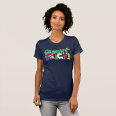 Dr. Seuss | Gemene Grinch streek T-shirt (Voorkant volledig)