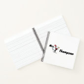 Dr. Seuss | Getekende naam Kat in de Hoed Notitieboek (Binnen)