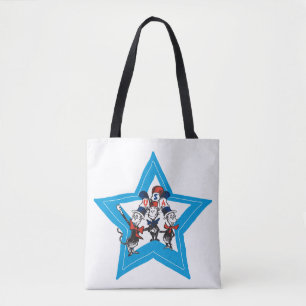 Dr. Seuss   Grafische afbeelding van kleine katten Tote Bag