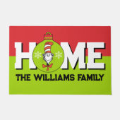 Dr. Seuss | Grinch Classic De kat in het Pet Deurmat (Voorkant)