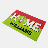 Dr. Seuss | Grinch Classic De kat in het Pet Deurmat (Schuin)