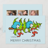 Dr. Seuss | Grinch | Ding één Ding Kerstmis Feestdagenkaart (Voorkant / Achterkant)