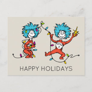 Dr. Seuss   Grinch   Ding Een Ding Twee Dansen Feestdagenkaart
