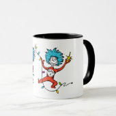 Dr. Seuss | Grinch | Ding Eén Ding Twee Dansen Mok (Voorkant rechts)