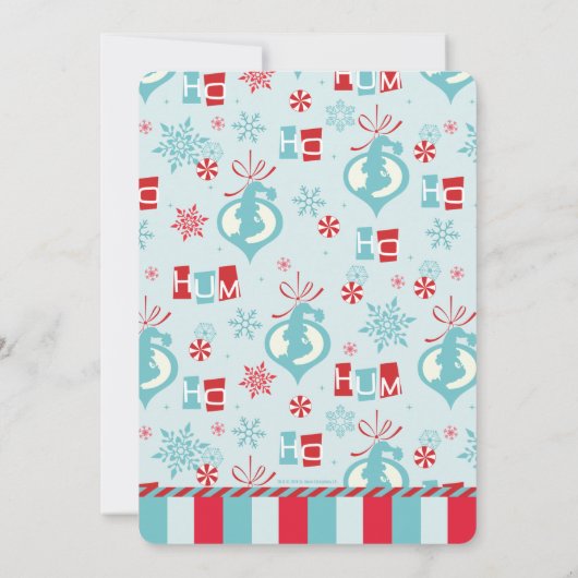 Dr. Seuss | Grinch - Feestdag Kaart (Achterkant)