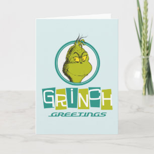 Dr. Seuss   Grinch Greetings Feestdagen Kaart