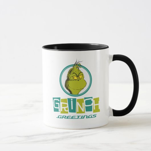 Dr. Seuss | Grinch Groeten Mok (Rechts)