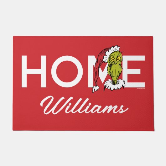 Dr. Seuss | Grinch - Ho Ho Ho Deurmat (Voorkant)