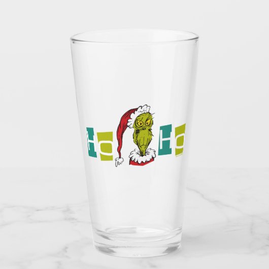 Dr. Seuss | Grinch - Ho Ho Ho Glas (Voorkant)