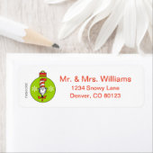 Dr. Seuss | Grinch | Kat in de Hoed Ornament Etiket (Insitu)