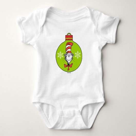 Dr. Seuss | Grinch | Klassieke Kat in de Hoed Romper (Voorkant)
