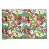 Dr. Seuss | Grinch kleurrijk patroon Kussensloop (Voorkant-Rechts)